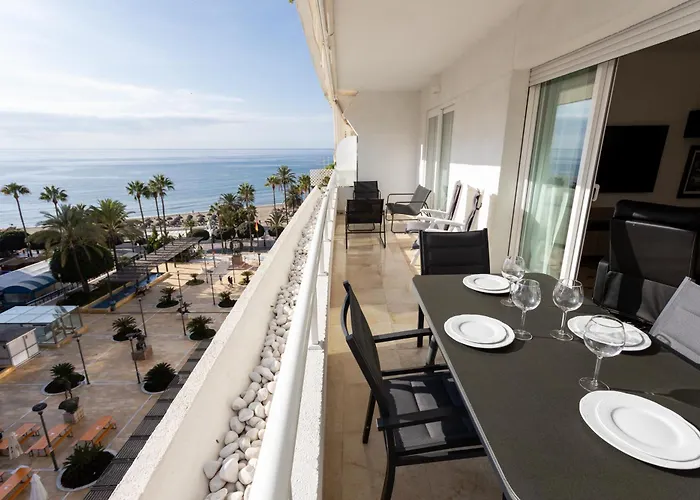 5a Mtr - Temporary Rent Luminoso Vista Mar Av Del Mar Apartamento