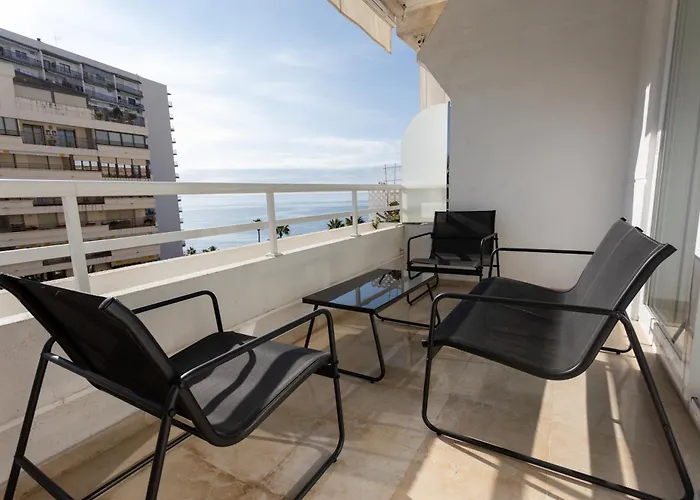 5a Mtr - Temporary Rent Luminoso Vista Mar Av Del Mar Apartamento