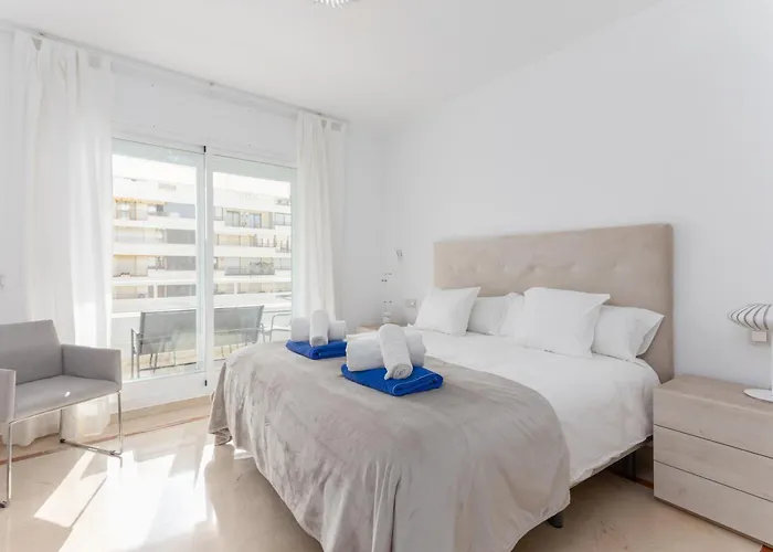 5a Mtr - Temporary Rent Luminoso Vista Mar Av Del Mar Apartamento Marbella