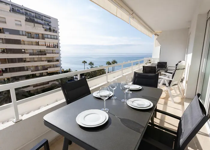 5a Mtr - Temporary Rent Luminoso Vista Mar Av Del Mar Apartamento