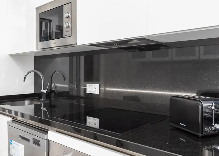 Apartament 5a Mtr - Temporary Rent Luminoso Vista Mar Av Del Mar Marbella
