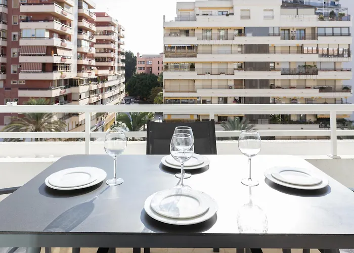 Apartament 5a Mtr - Temporary Rent Luminoso Vista Mar Av Del Mar *